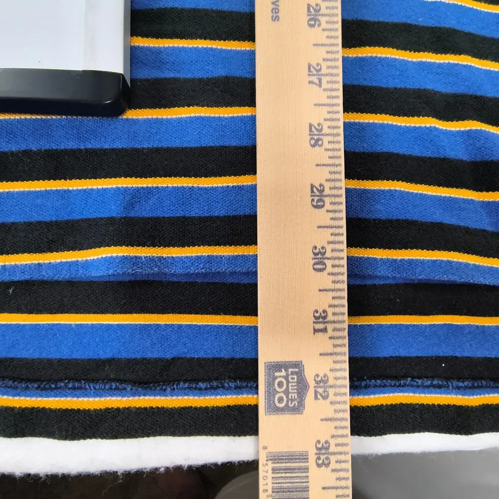 Polo by Ralph Lauren Short Sleeve Collared Polo Shirt Mens Size XL Blue Black